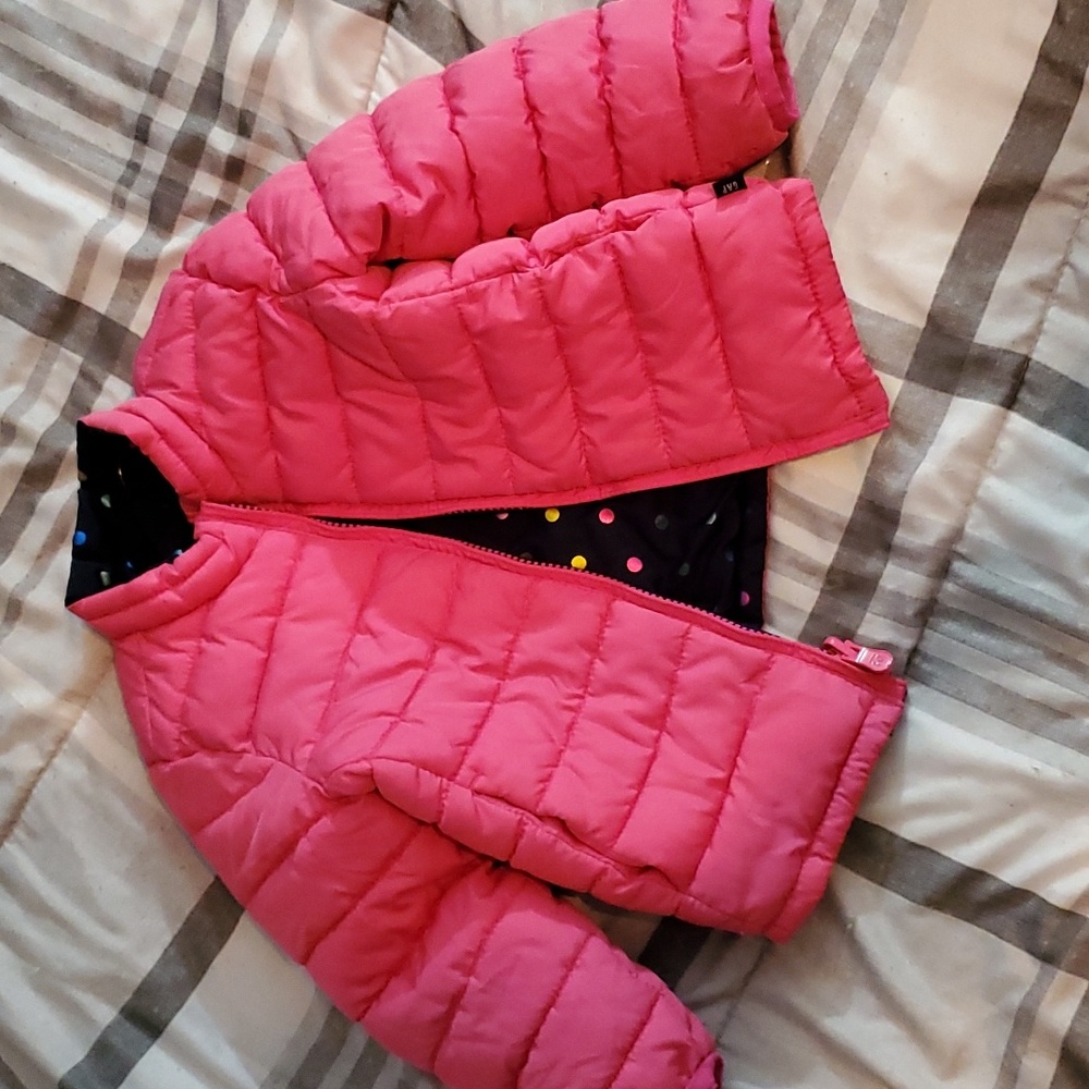 Gap toddler girl Reversable coat 2T